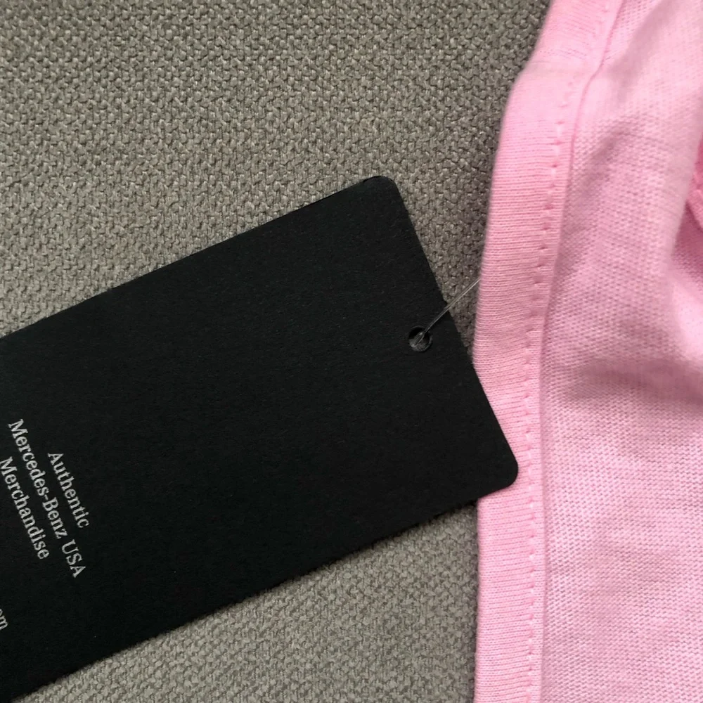 Mercedes Benz Authentic Baby Bib Pink